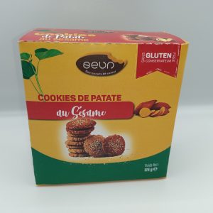 Cookies de patate douce au sésame