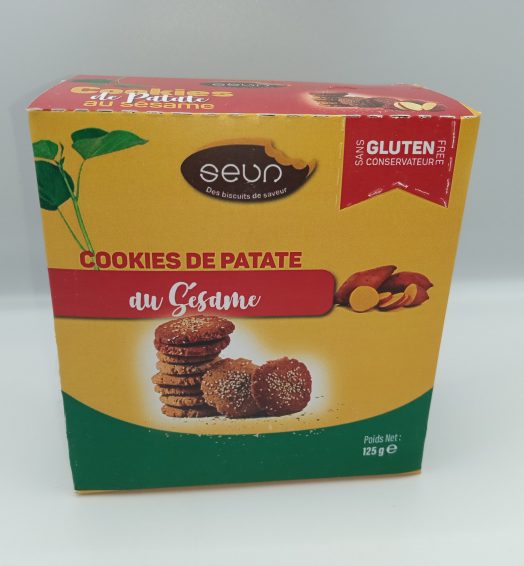 Cookies de patate douce au sésame