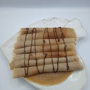 Crêpes à la farine de patate douce